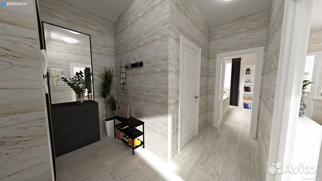 2-к квартира, 41.3 м², 3/5 эт.