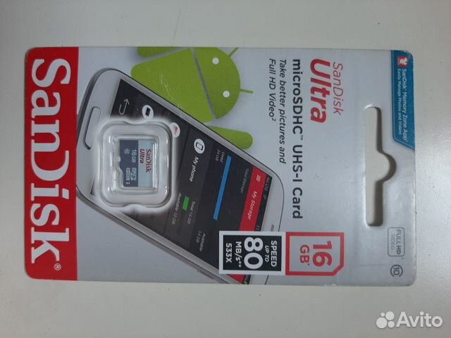 Карта памяти MicroSD