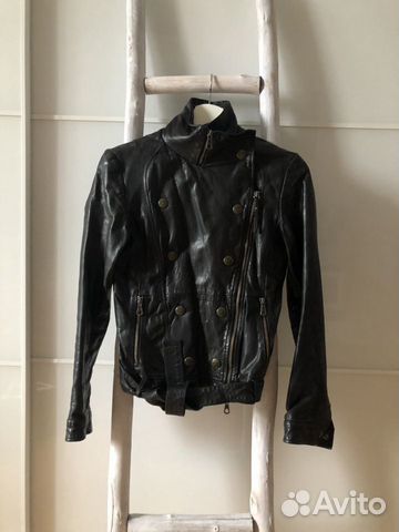 Куртка кожаная Armani