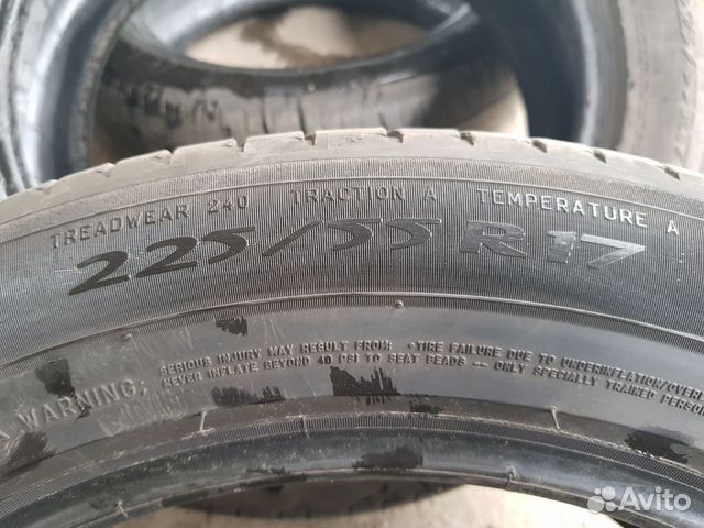 225/55 R17 Michelin 4шт