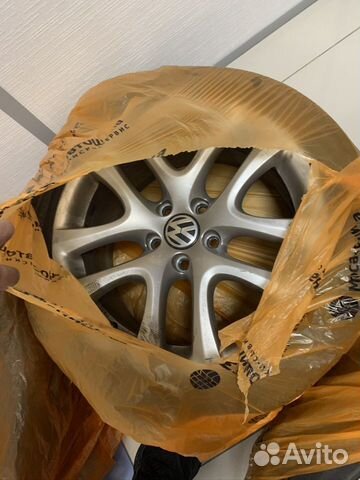 Колёса в сборе R17 VW оригинал. Датчики давления