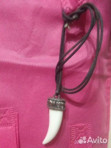 Украшения,кулон клык,меч,тату чокер,браслет