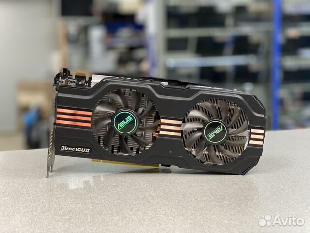 Видеокарта Gf GTX560Ti 1Gb Asus