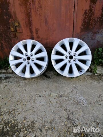 Диски литые R17 Opel Astra J Б/У