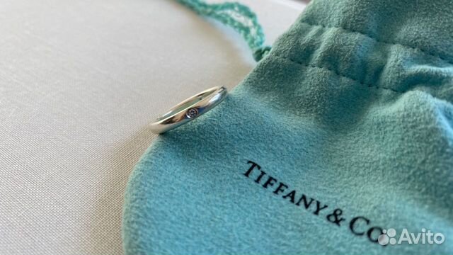 Кольцо Tiffany серебро бриллиант оригинал Кольцо Tiffany серебро бриллиант оригинал