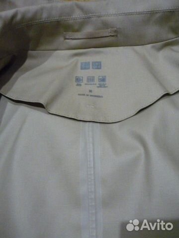 Плащ uniqlo