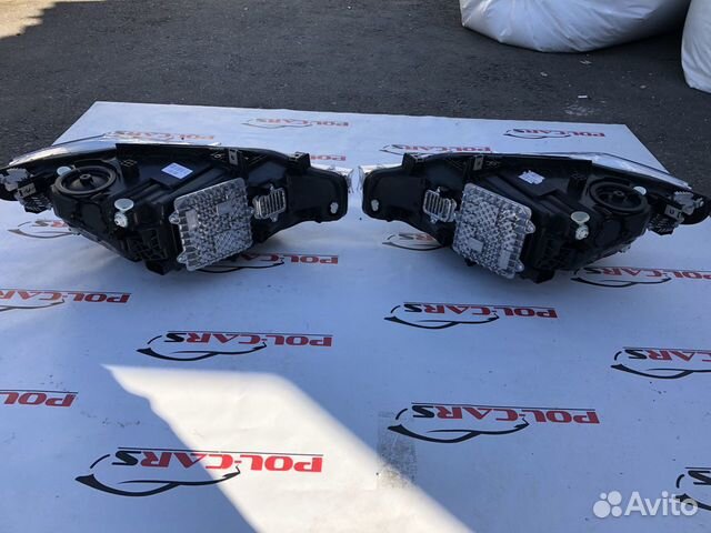 BMW F30 фары с галогена на Full Led новые в сборе