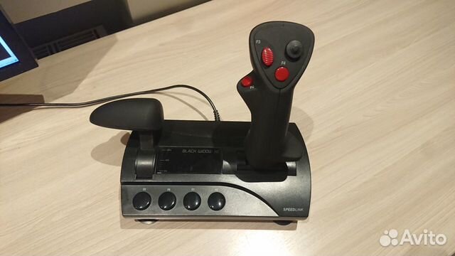 Джойстик Black Widow XE Flight Stick