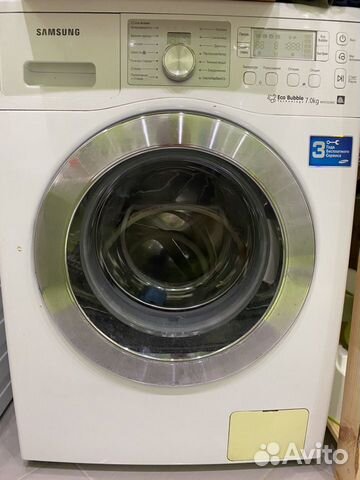Стиральная машинка Samsung eco bubble 7 кг Стиральная машинка Samsung eco bubble 7 кг
