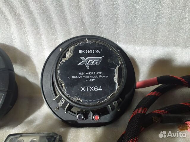 Усилитель Nano Block N4 и четыре динамика XTX 64