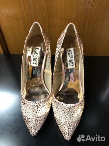 Туфли badgley mischka, 5 размер (35), розовые Туфли badgley mischka, 5 размер (35), розовые