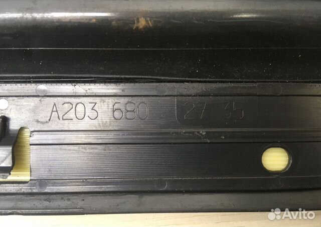 Накладка на порог Mercedes W203 Накладка на порог Mercedes W203