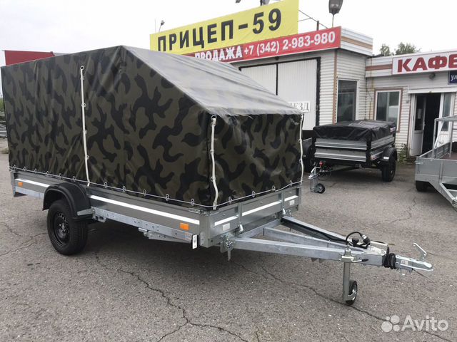 Прицеп на колёсах R15