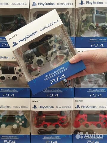 PS4 Джойстики Playstation 4 Маскировочные Серые