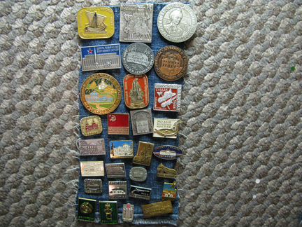 Советские значки музеи 29 шт