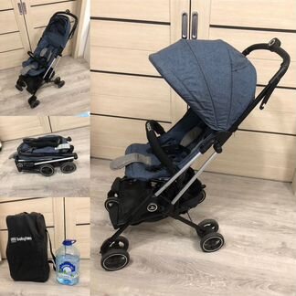 Коляска babyton mini capsule blue denim