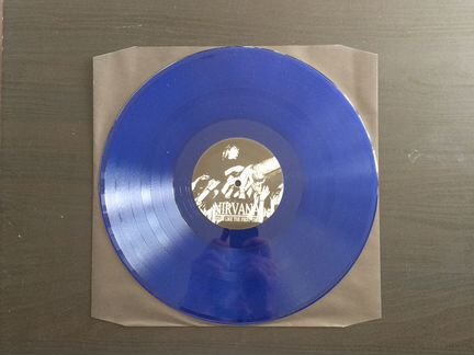Nirvana “Feels like the first time” 2LP Blue vinyl