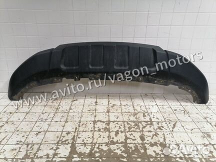 Юбка бампера передняя Kia Sportage 2 Рестайлинг KM