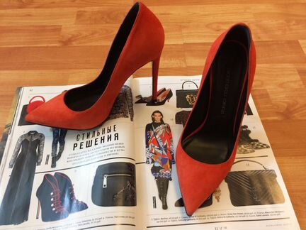 Новые замшевые туфли Gianmarco Lorenzi (оригинал)