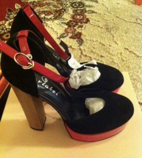 Ботильоны новые Нат кожа 39