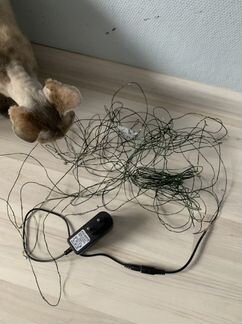 Гирлянда капелька с адаптером