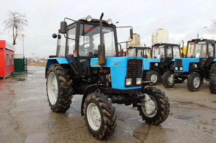 Беларус синий трактор мтз 82 как новый - фотография № 1
