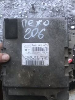 Пежо 206 блок управления двигателем эбу