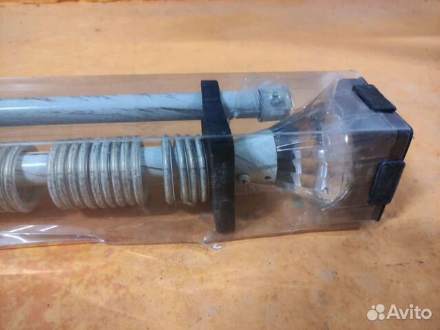 Карниз 2 рядн металл раздвижн 160-300 белый антик