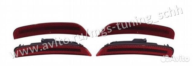 Боковые габаритные огни красные Dodge Charger 15+ купить в Сочи ...