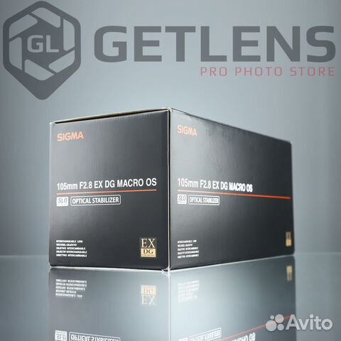 Sigma AF 105mm f/2.8 macro EX DG OS HSM (новый)
