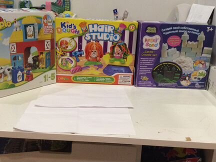 Развивающие наборы для игры и творчества от 3 лет