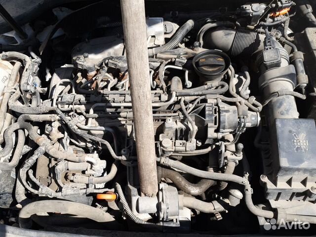 Двигатель Vag Фольксваген кади Гольф 1.6 дизель