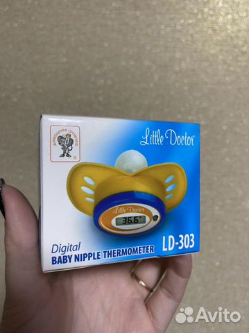 Соска термометр