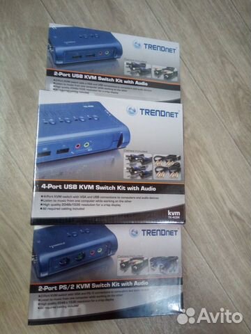 Переключатель KVM trendnet TK-209K (ТК-209К)