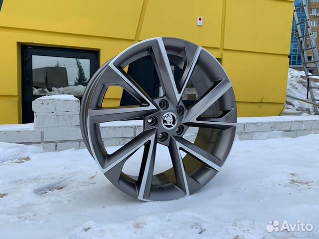 Новые диски R17 на Skoda Kodiak