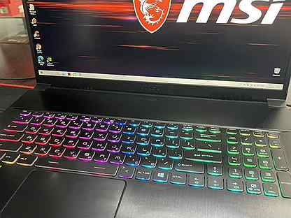 Игровой ноутбук MSI GF75 обмен