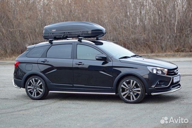 Грузовой дух стор. Turino LUX 410 черный матовый