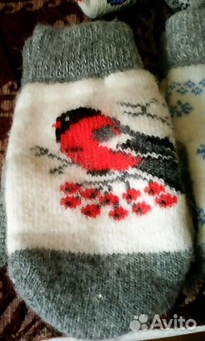 Женские варежки и гольфы