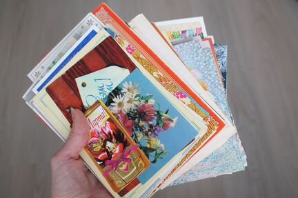 Старинные открытки СССР