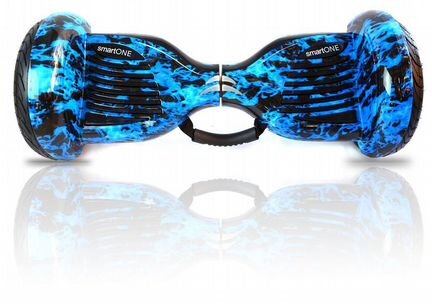 Гироскутер smart ONE 10.5 дюймов aqua синий огонь