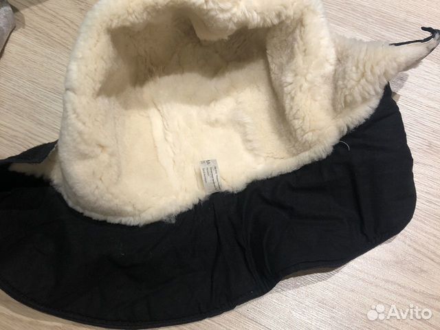 Меховой подшлемник новый
