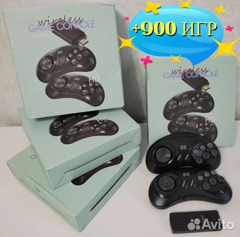 Игровая приставка Sega + Dendy 2000 игр