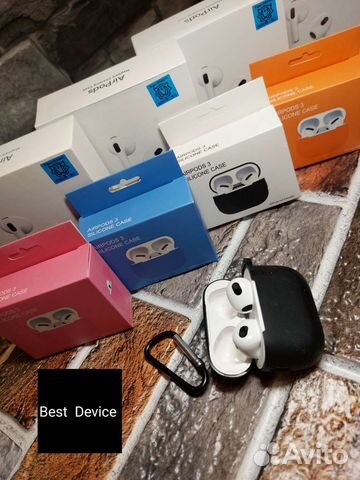 Airpods 3rd GN IOS 16 premium качество + чехол