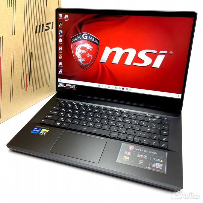 MSI vector gp66.