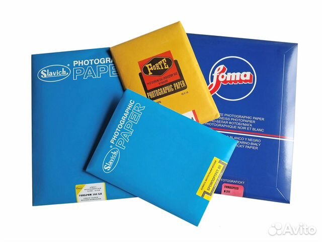 Фотобумага разная чб (Forte, Slavich, Kodak, Foma)