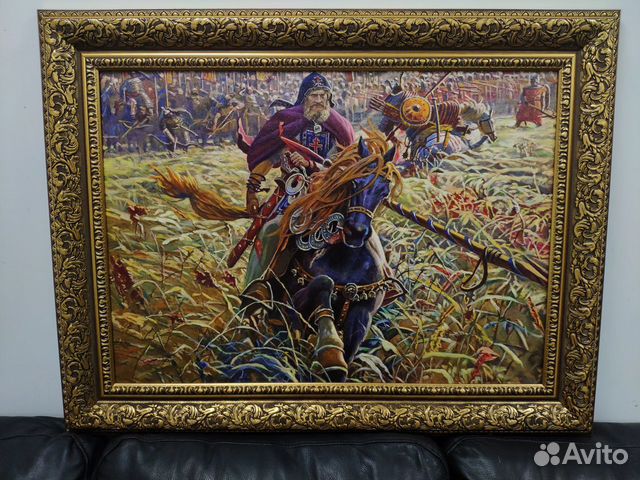 Картина павла рыженко победа пересвета