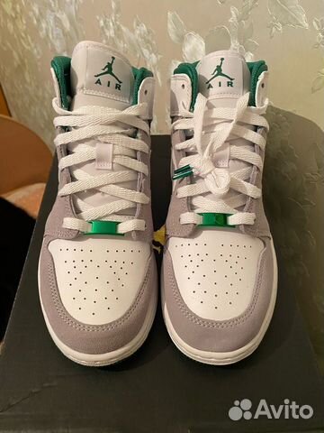 Jordan 1 Mid SE White/Pine Green (6.5y/39eu)