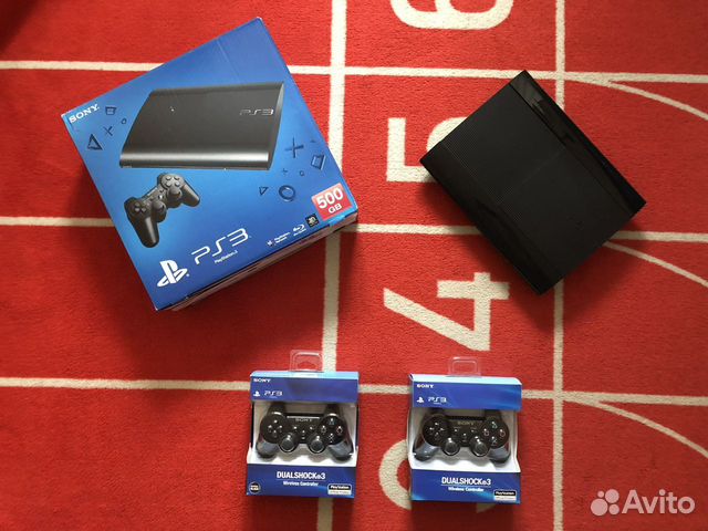 Sony Ps3 1000 Игр 2 Геймпада / Доставка / Гарантия