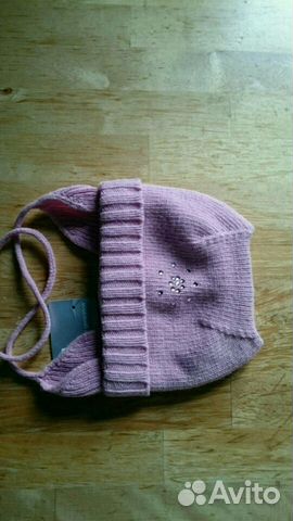 Шапка для девочки новая