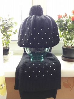 Комплект (берет и шарф)